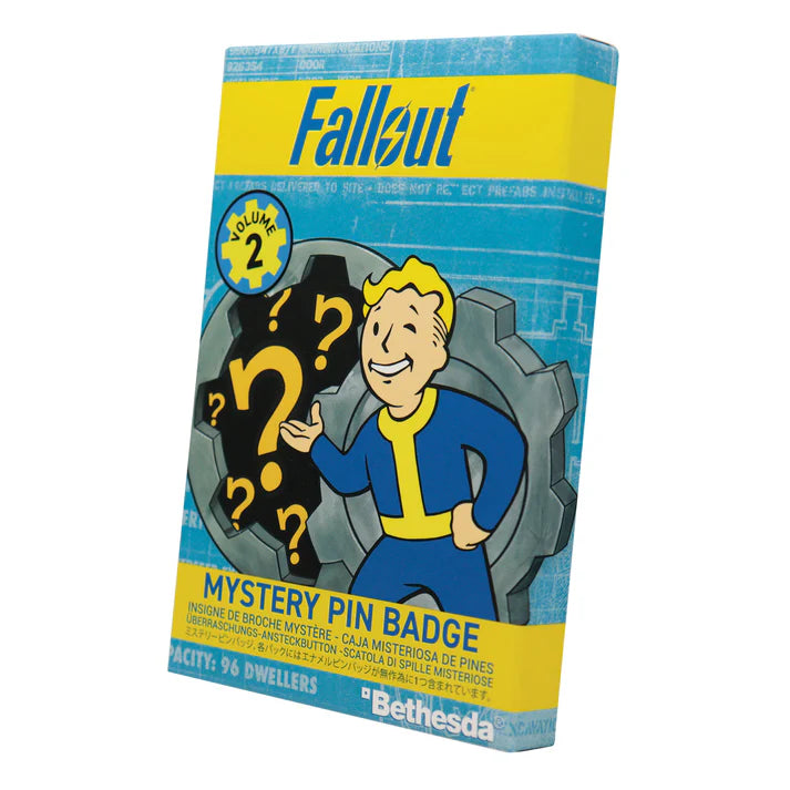 Official Fallout Volume 2 Mystery Pin Badge CDU Containing Blind Box (1pcs)