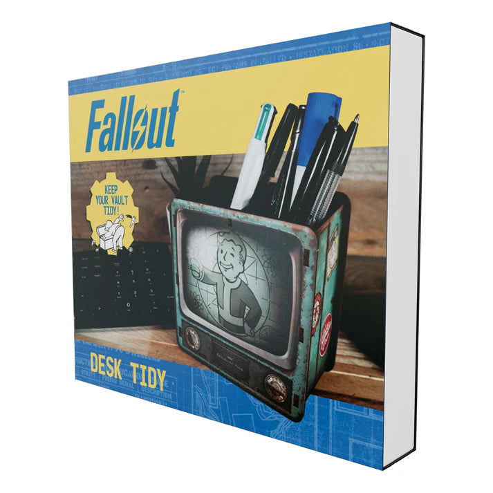 Official Fallout Wooden Desk Tidy Pencil Cup