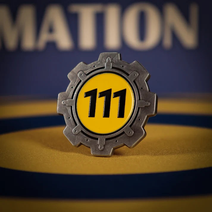 Official Fallout Limited Edition Vault 111 Door Coin