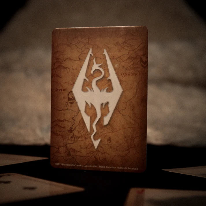 Official The Elder Scrolls Skyrim Playing Cards