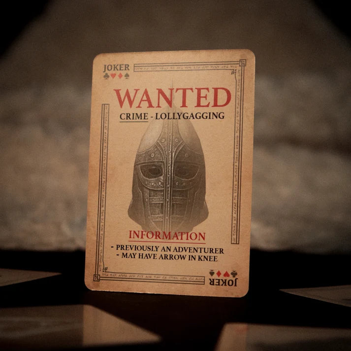 Official The Elder Scrolls Skyrim Playing Cards