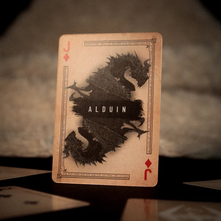 Official The Elder Scrolls Skyrim Playing Cards