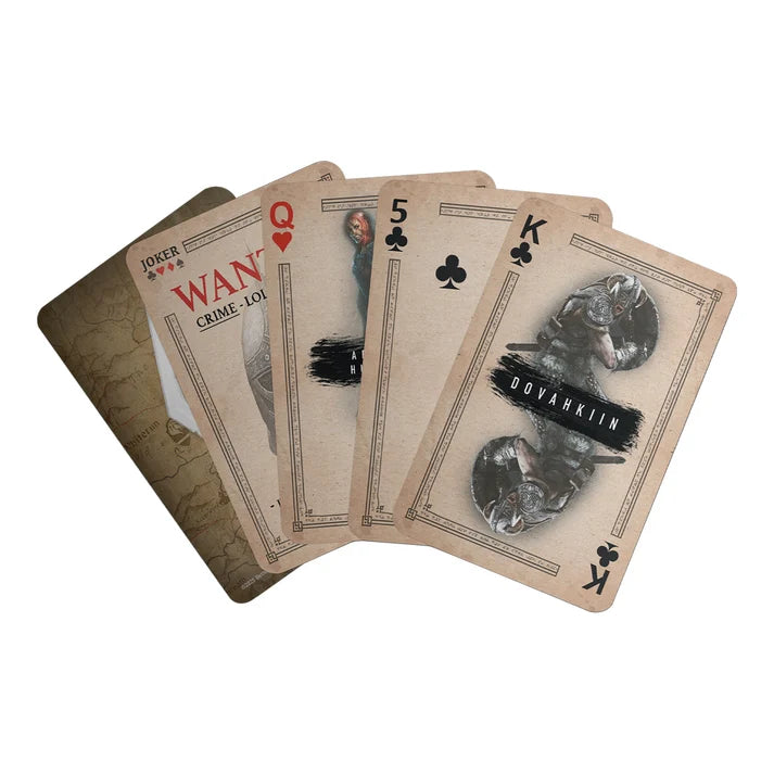 Official The Elder Scrolls Skyrim Playing Cards