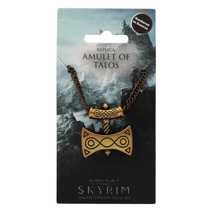 Official The Elder Scrolls V: Skyrim Replica Amulet of Talos Limited Edition Unisex Necklace