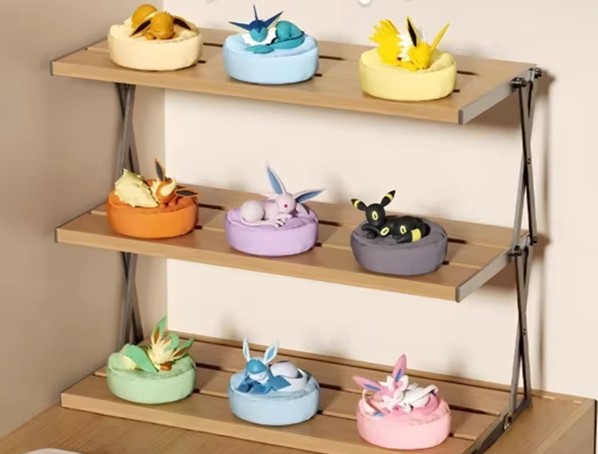 Official Anime Pokemon Series Eeveelutions Sleep Pose Blind Box (1pcs)