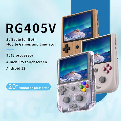 Anbernic RG405V Retro Gaming Android Console 128GB with Touch screen