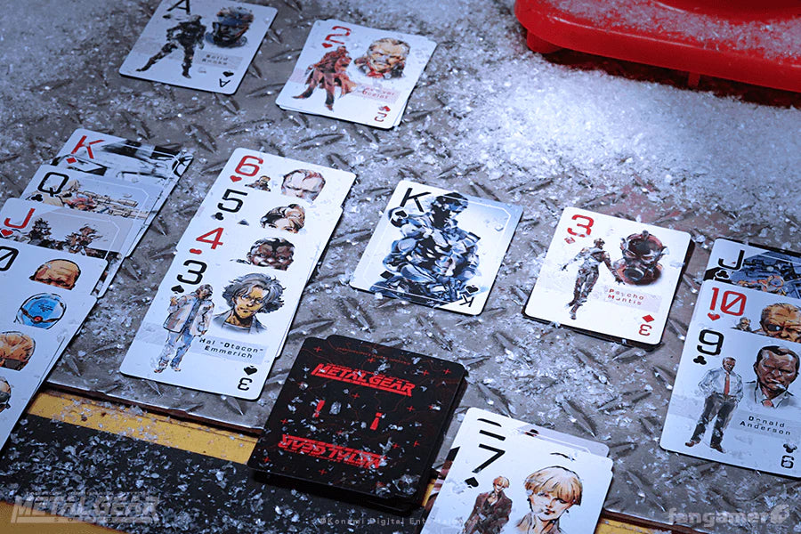 Official Metal Gear Solid Playing Card