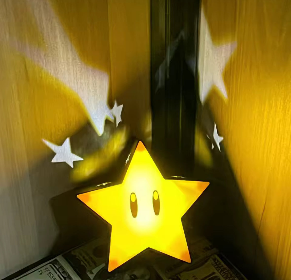 Mario Super Star Light / Lamp with Sound - USB Charging
