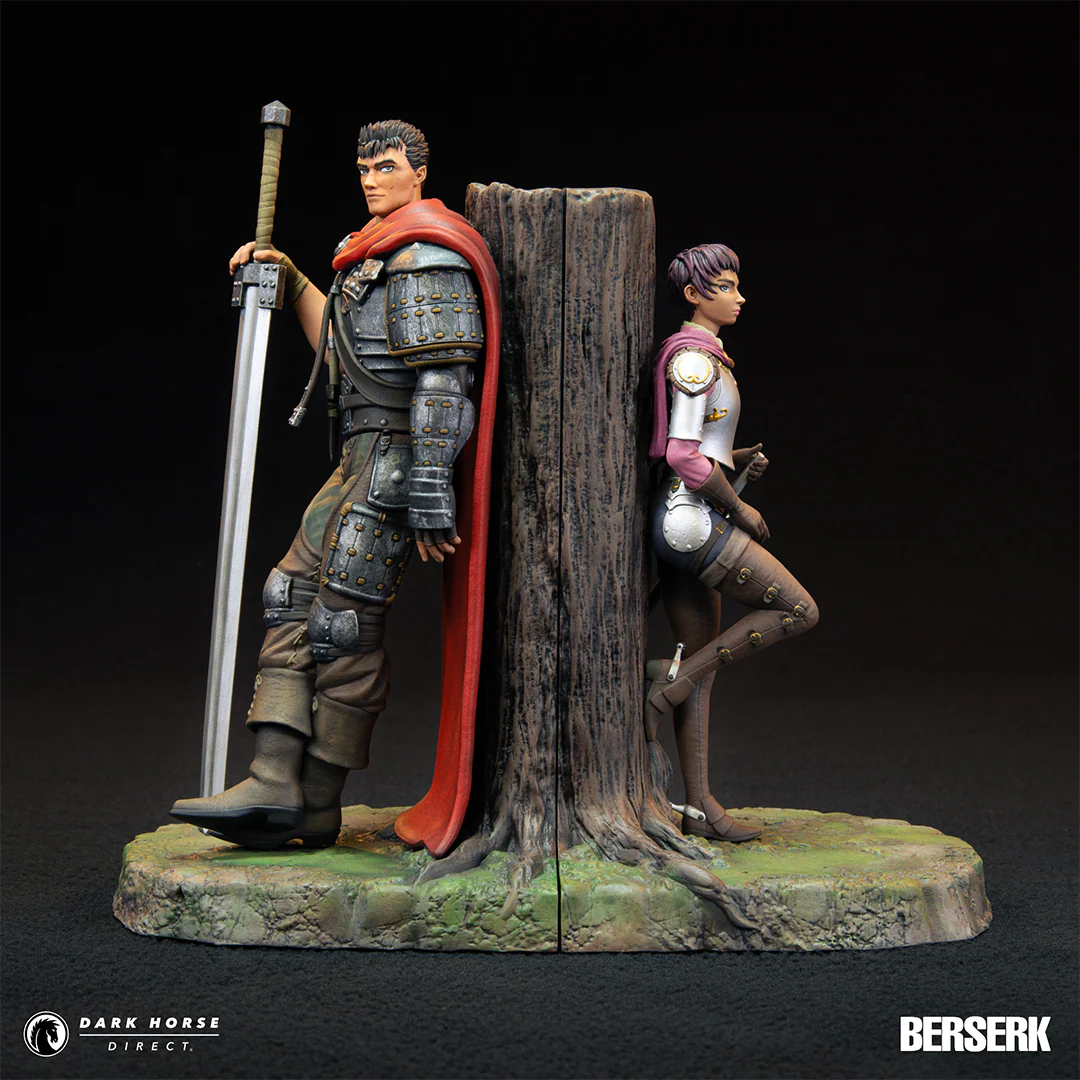 Berserk: Guts & Casca Bookends - Limited to 500 - (Number 51/500)