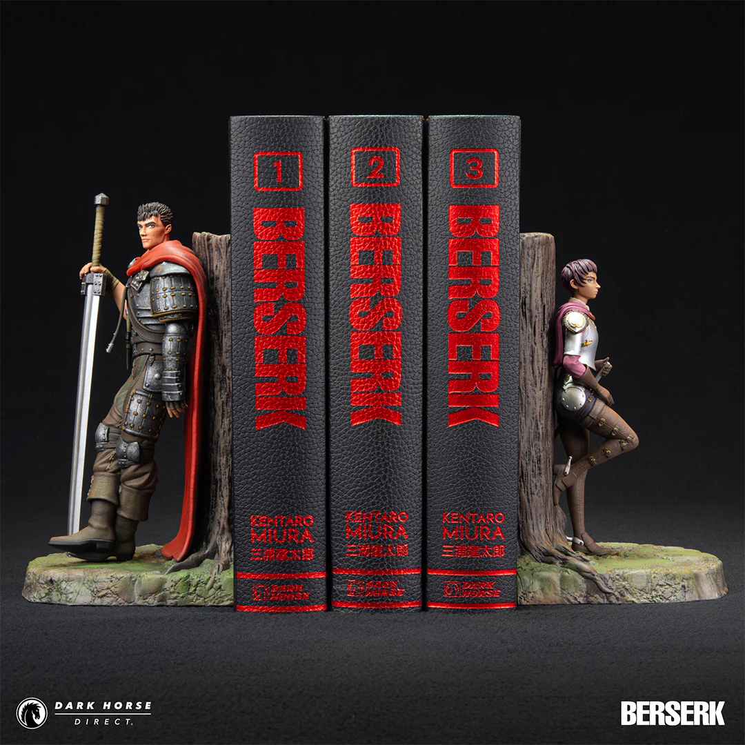 Berserk: Guts & Casca Bookends - Limited to 500 - (Number 51/500)