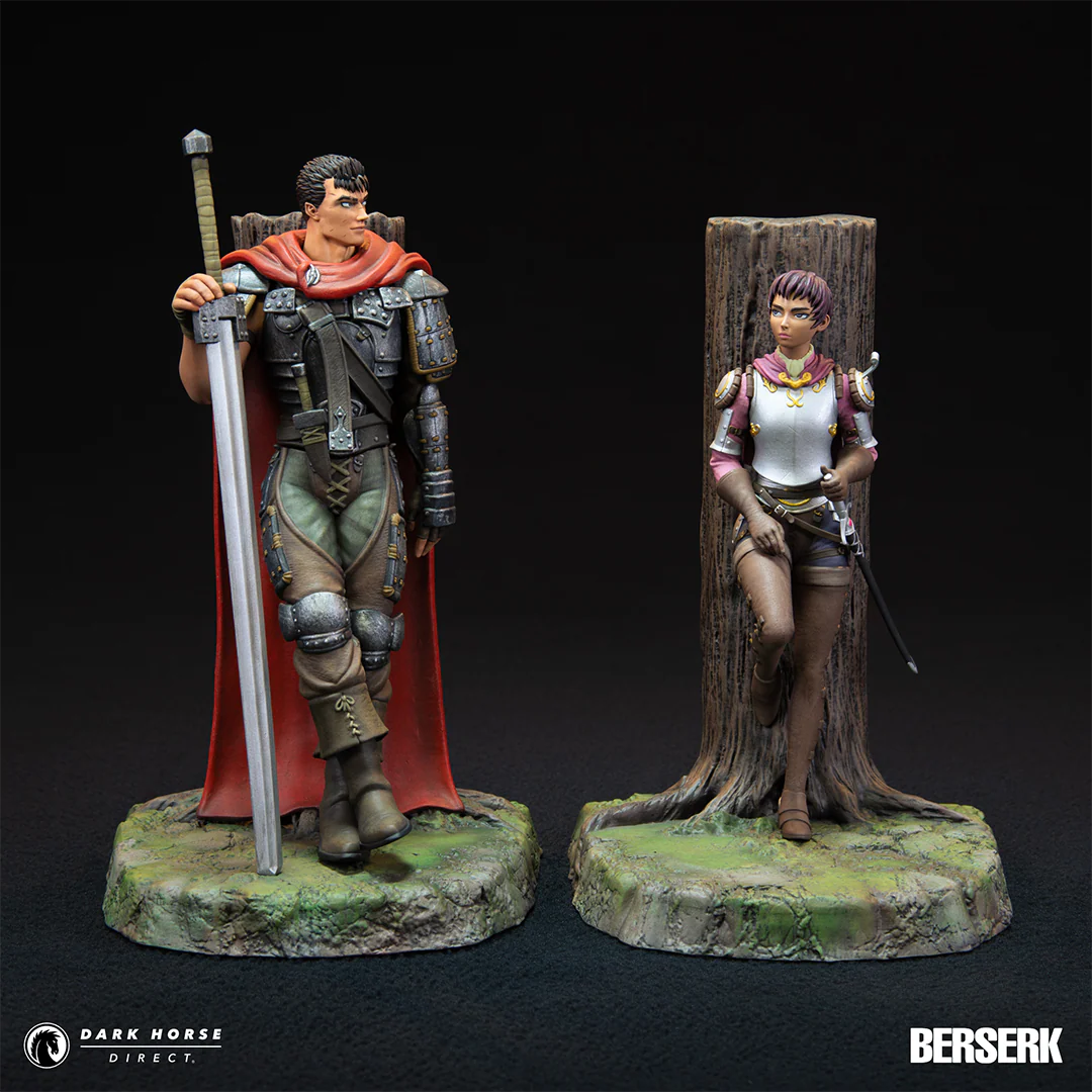 Berserk: Guts & Casca Bookends - Limited to 500 - (Number 51/500)
