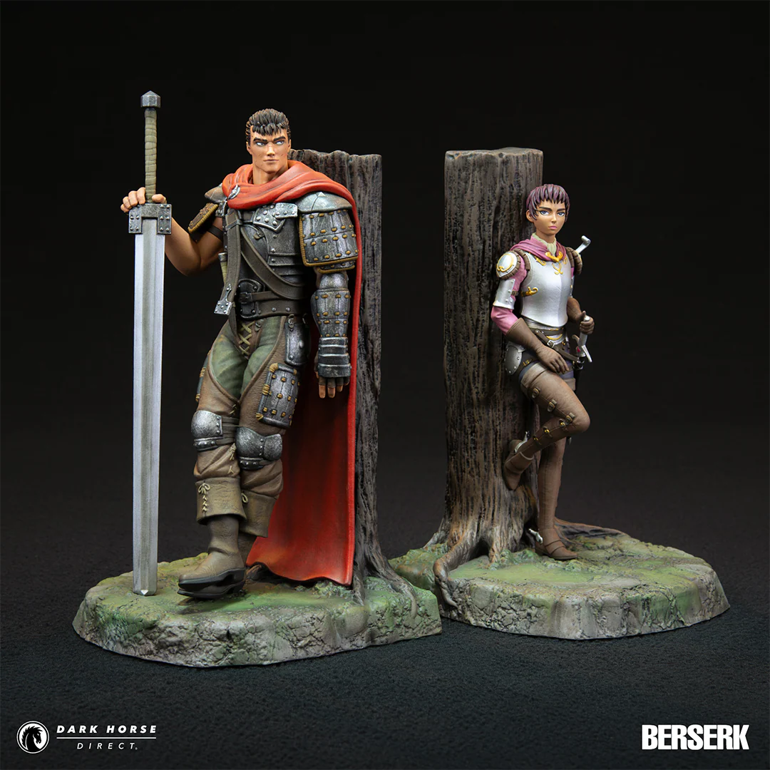 Berserk: Guts & Casca Bookends - Limited to 500 - (Number 51/500)