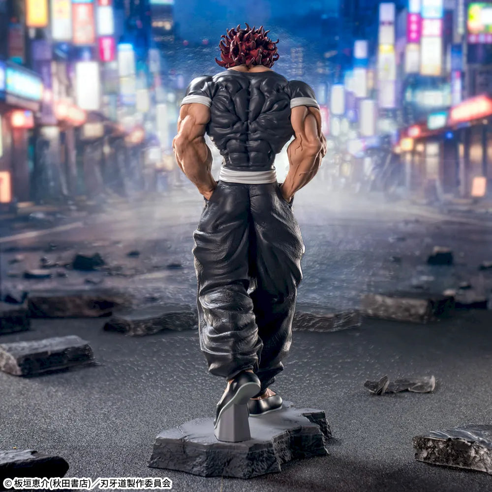 Anime Baki The Grappler - Yujiro Hanma Figure (25cm)