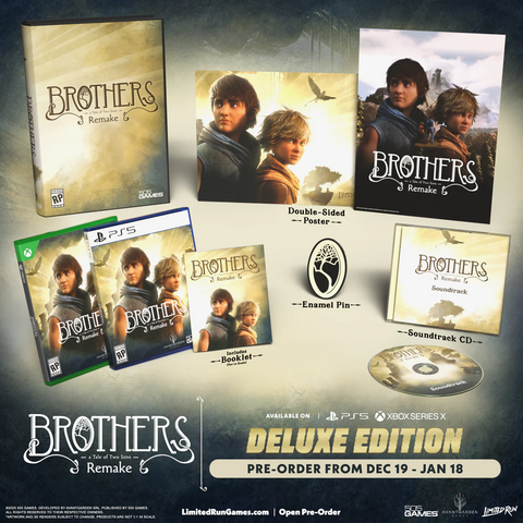 [Pre-Order] Brothers: A Tale of Two Sons Remake Deluxe Edition R1 (PS5)