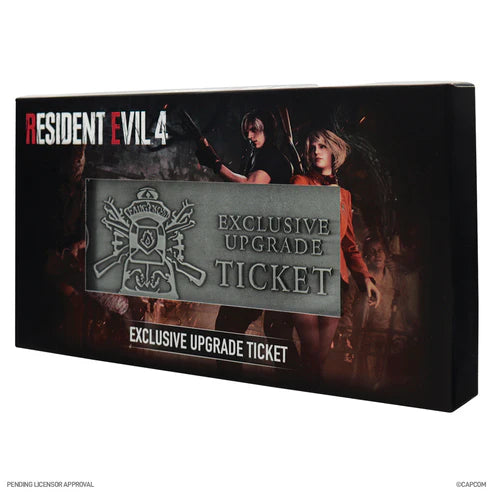 [Horror] Official Resident Evil 4 Metal Exclusive Upgrade Ticket - Limited to 2005 Pieces