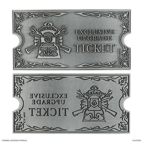 [Horror] Official Resident Evil 4 Metal Exclusive Upgrade Ticket - Limited to 2005 Pieces