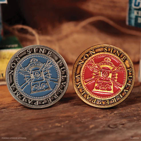 [Horror] Official Resident Evil 4 Set of Two Shooting Gallery Tokens - Limited to 2005 Pieces