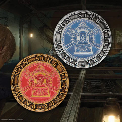 [Horror] Official Resident Evil 4 Set of Two Shooting Gallery Tokens - Limited to 2005 Pieces