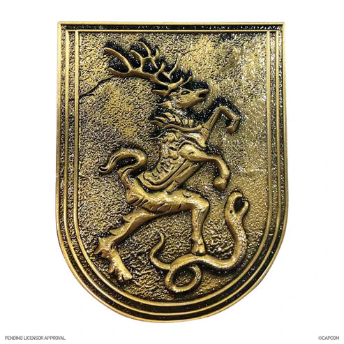 Official Resident Evil 4 Salazar Family Insignia Medallion - Limited to 2,005