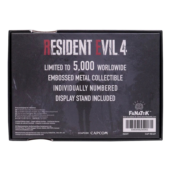 Official Resident Evil 4 - Level 3 Limited Edition Keycard - Limited to 5,000