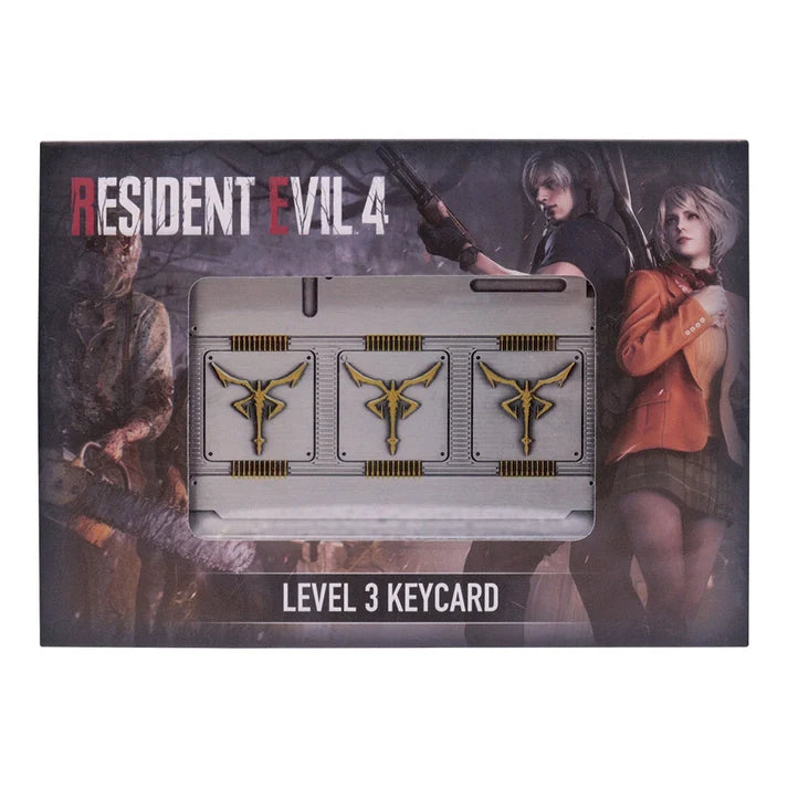 Official Resident Evil 4 - Level 3 Limited Edition Keycard - Limited to 5,000