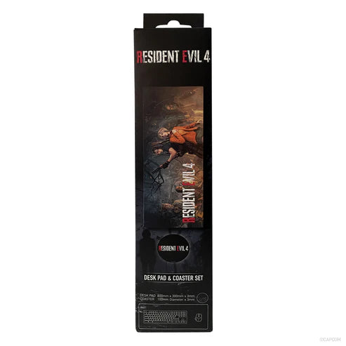 [Horror] Official Resident Evil 4 Desk Pad & Coaster Set XL