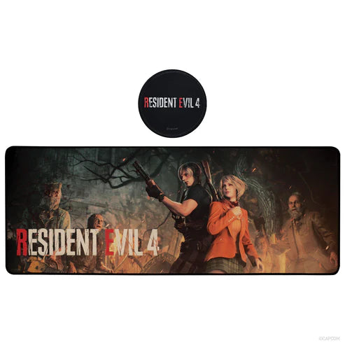 [Horror] Official Resident Evil 4 Desk Pad & Coaster Set XL