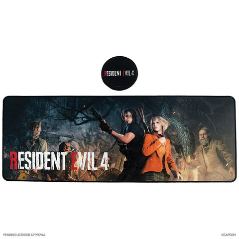 [Pre-Order] Official Resident Evil 4 Desk Pad & Coaster Set