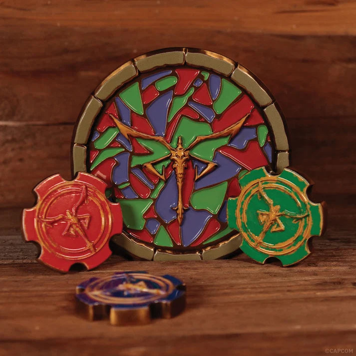Official Resident Evil 4 - Limited Edition Church Puzzle Medallion Set
