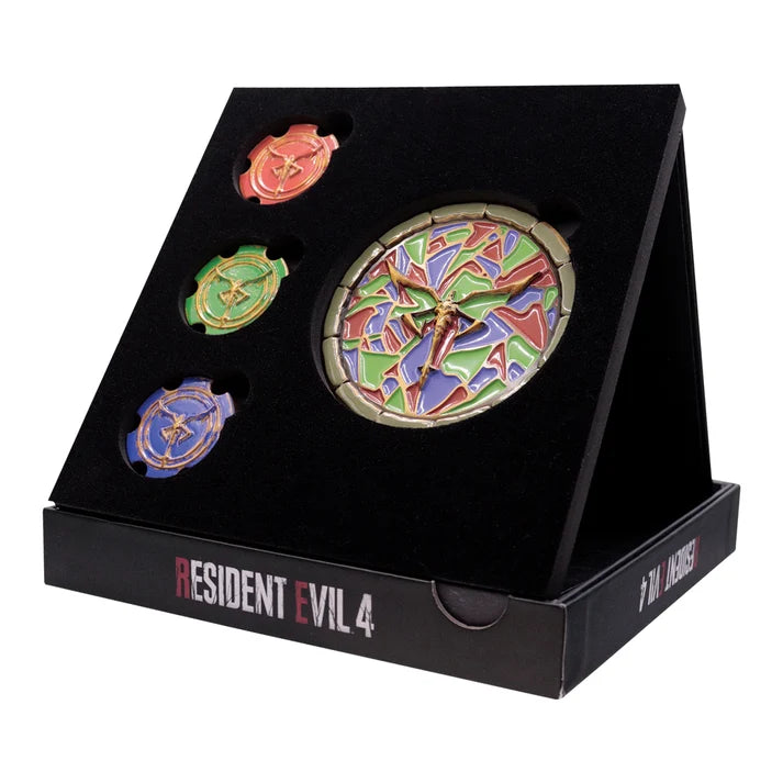 Official Resident Evil 4 - Limited Edition Church Puzzle Medallion Set