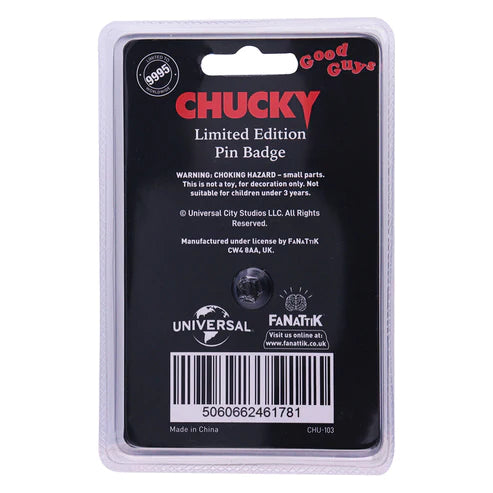 [Horror] Official Chucky Limited Edition Pin Badge
