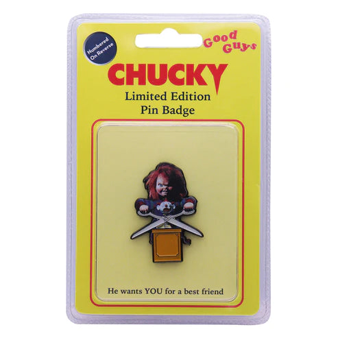 [Horror] Official Chucky Limited Edition Pin Badge