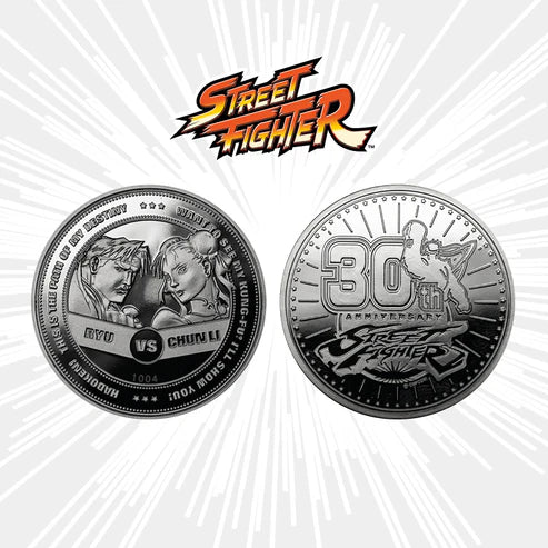 Official Street Fighter Limited Edition Collectible Coin