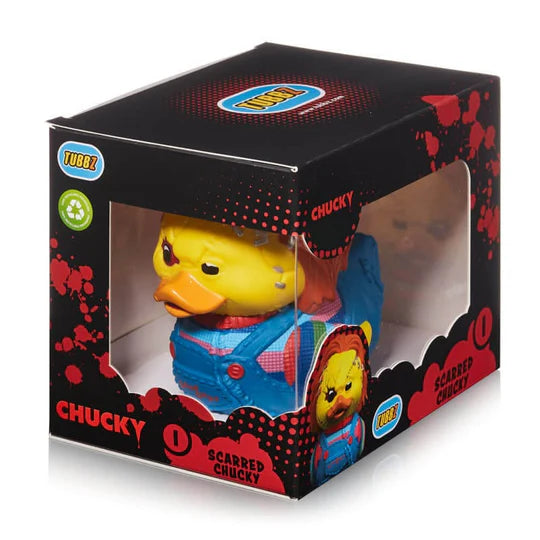 Official TUBBZ Duck Chucky: Scarred Chucky (Boxed Edition)