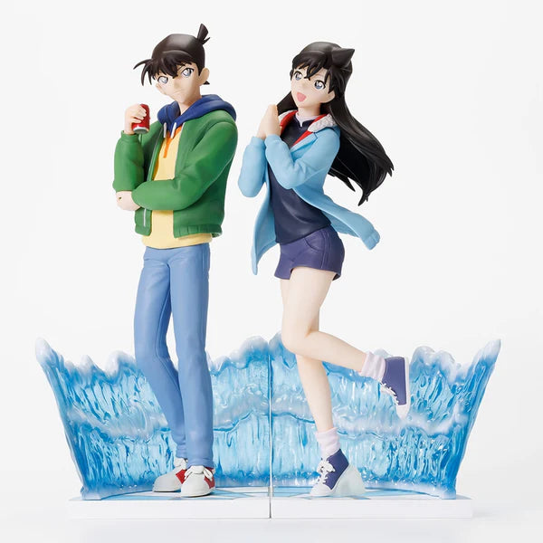 Detective Conan - Kudou Shinichi + Ran Mouri Figure (22cm)