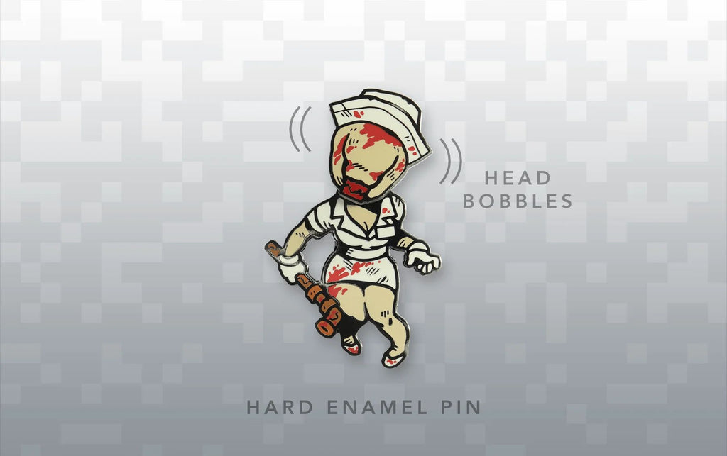 Official Silent Hill Bobblehead Nurse Pin