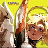 Overwatch Mercy Frameless Art Painting (30*30 cm)