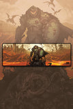 Official DOOM: The Dark Ages Slayer's Triumph Oversized Mousepad (81x27cm)