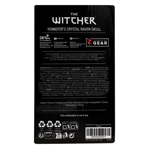 Official The Witcher 3 Crystal Skull Replica