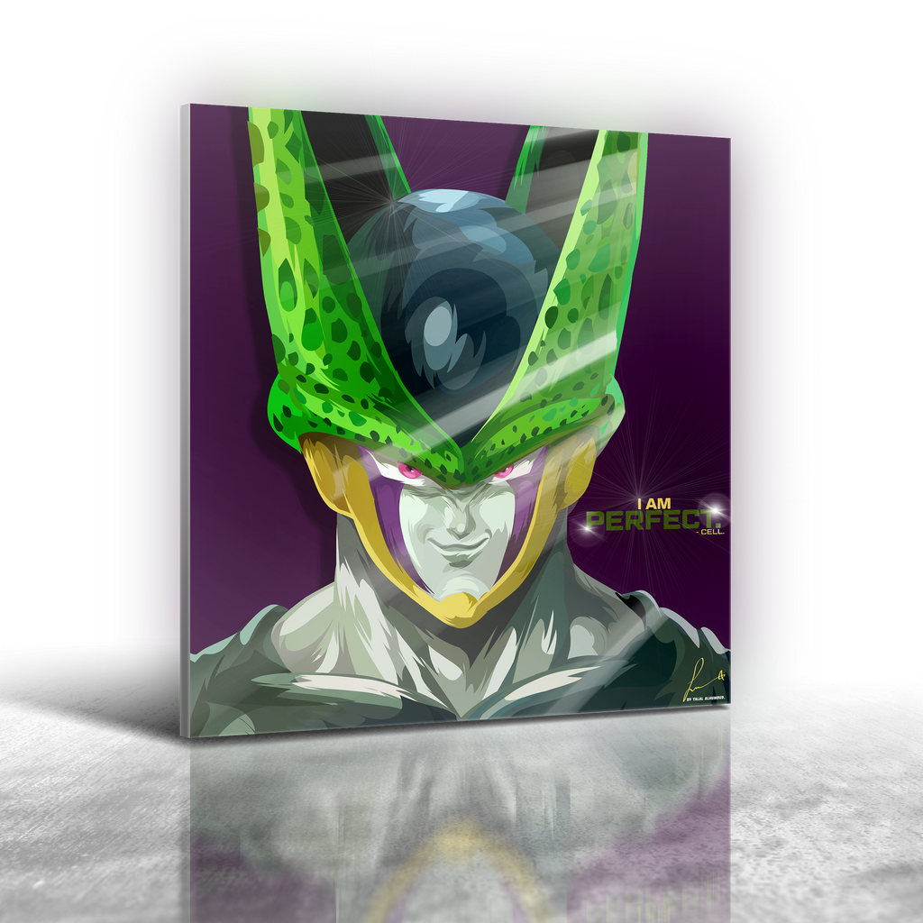 Anime Dragon Ball - Cell Frameless Art Painting (30x30cm)