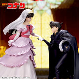 Anime Detective Conan Xross Link - Shinichi Kudo & Ran Mori Figure (17x17cm) [2pcs set]