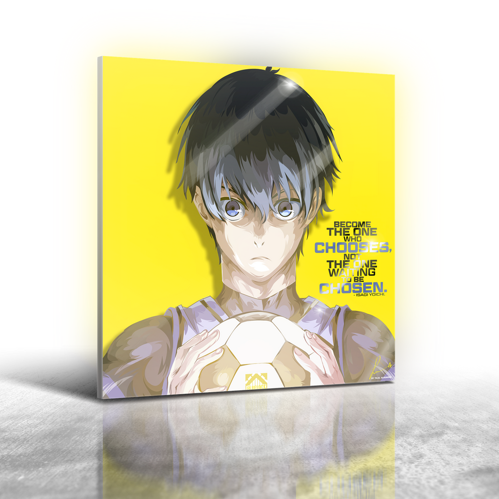 Anime Blue Lock - Yoichi Isagi Frameless Art Painting (30x30cm)