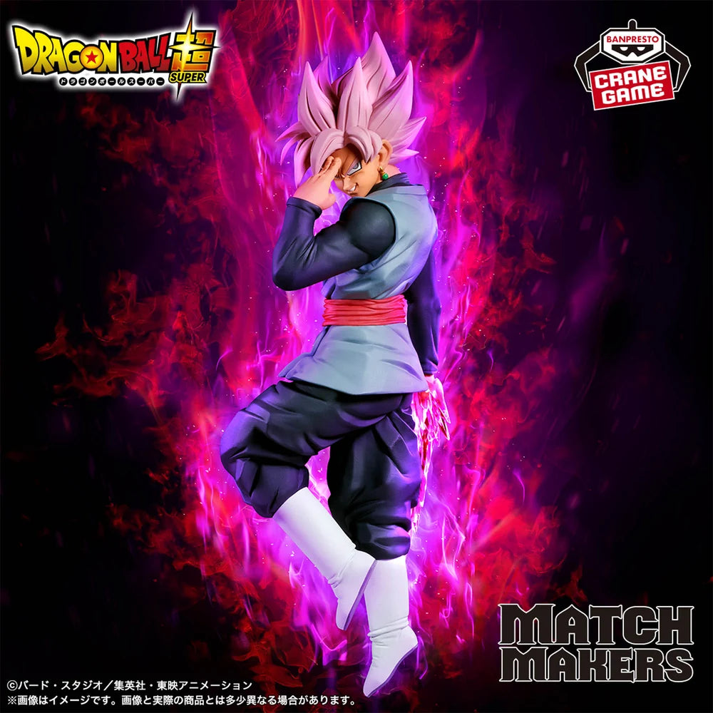 Anime Dragon Ball Super Match Makers - Goku Black Super Saiyan Rose Ver. Figure (23cm)