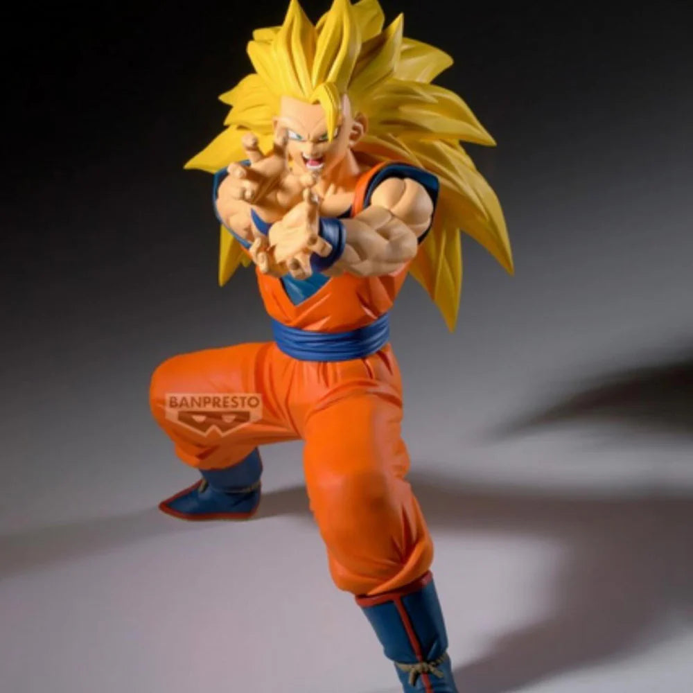 Banpresto Anime Dragon Ball Z Match Makers - Super Saiyan 3 Son Goku Figure (16cm)