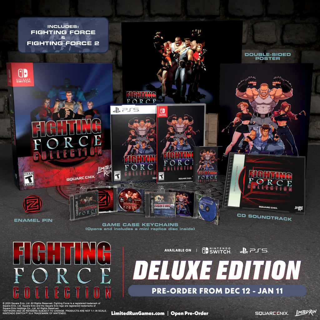 [Pre-Order] Fighting Force Collection Deluxe Edition R1 (PS5)