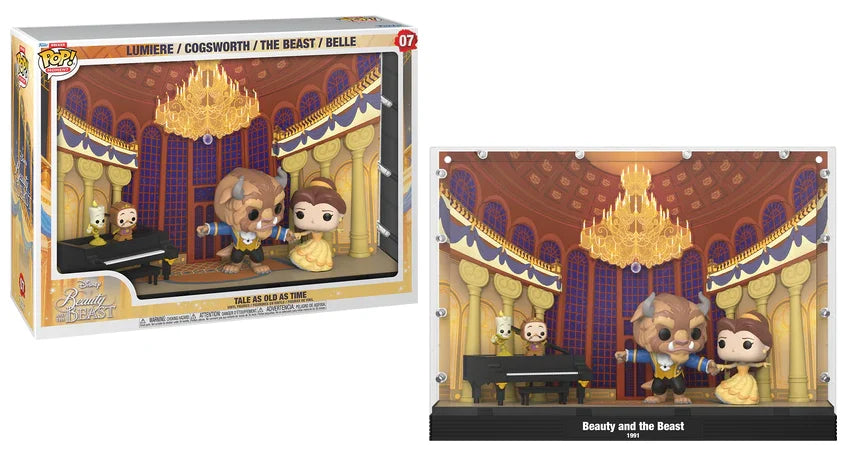 Funko Pop Moments Deluxe: Beauty and The Beast - Tale As Old As Time