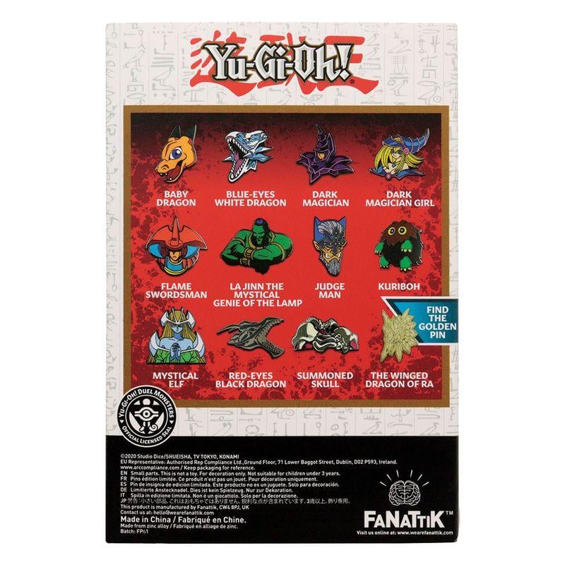 Official Yu-Gi-Oh! Mystery Pin Badge Containing Blind Boxes (1pcs)