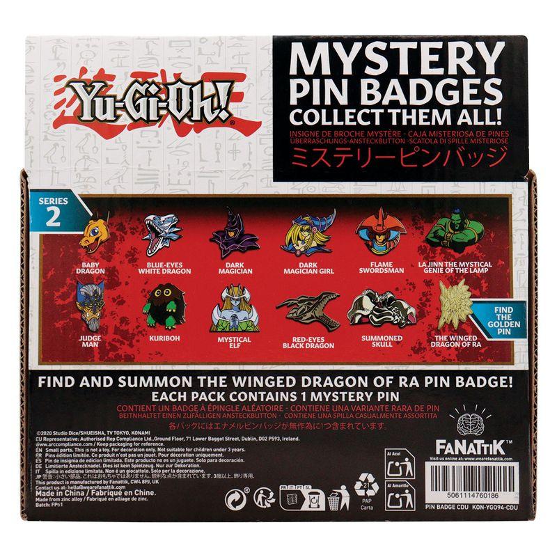 Official Yu-Gi-Oh! Mystery Pin Badge Containing Blind Boxes (1pcs)