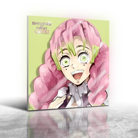 Anime Demon Slayer - Mitsuri Kanroji Frameless Art Painting (30x30cm)