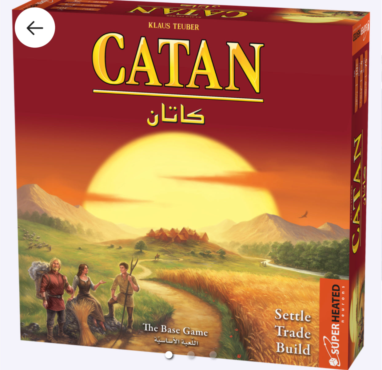 Catan Base BoardGame [AR/EN]